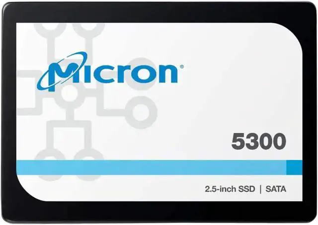 Alt view image 2 of 16 - Micron 5300 Pro 3.84TB SATA 6Gb/s 2.5-Inch Enterprise SSD MTFDDAK3T8TDS-1AW1ZAB