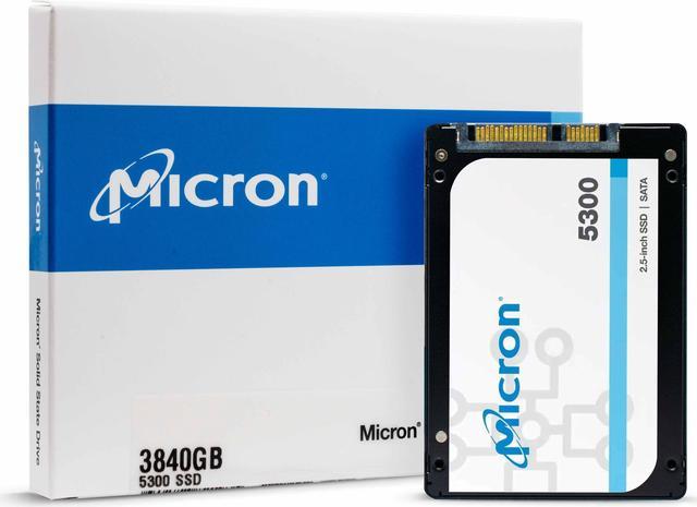 Micron 5300 Pro 3.84TB SATA 6Gb/s 2.5-Inch Enterprise SSD  MTFDDAK3T8TDS-1AW1ZAB