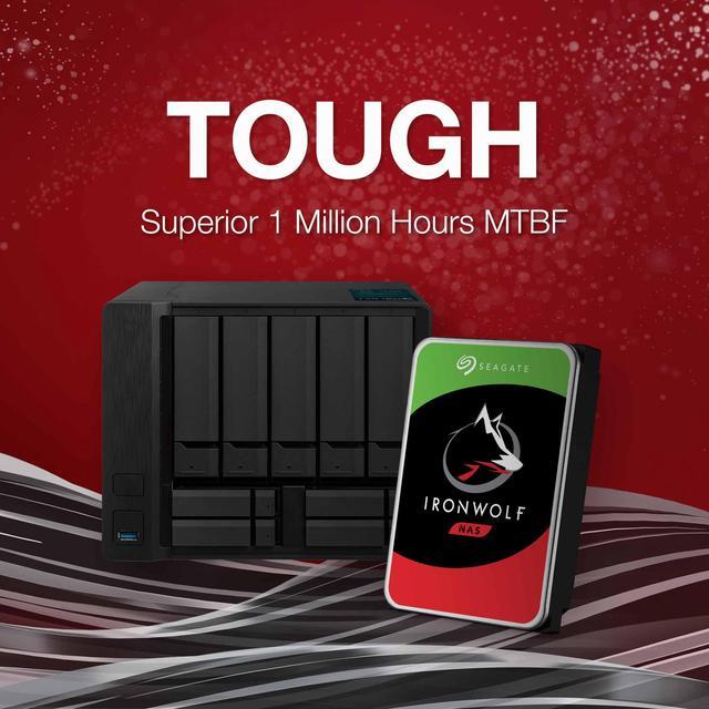 Alt view image 6 of 10 - Seagate IronWolf 14TB NAS Hard Drive 7200 RPM 256MB Cache SATA 6.0Gb/s CMR 3.5" Internal HDD for RAID Network Attached Storage ST14000VN0008