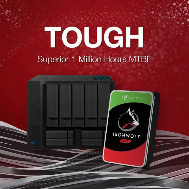 Alt view image 7 of 10 - Seagate IronWolf ST16000VN001 16TB 7200 RPM 256MB Cache SATA 6.0Gb/s 3.5" Internal Hard Drive