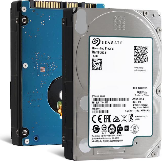 Seagate Introduces BarraCuda 2.5” HDDs with Up to 5 TB Capacity