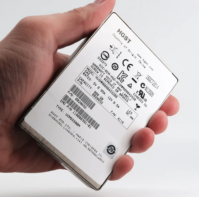 Alt view image 2 of 2 - HGST/WD Ultrastar SSD800MM 800GB SAS 12Gb/s 2.5" Enterprise SSD HUSMM8080ASS200