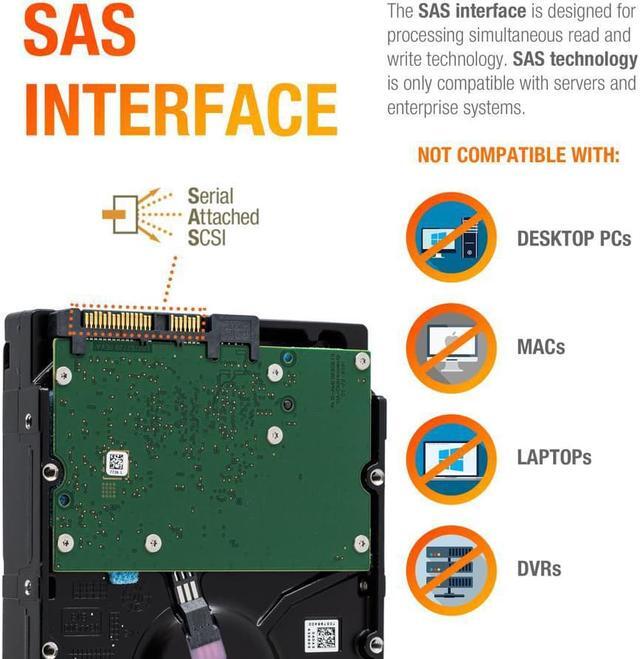 Seagate 16TB Exos X18 7200 RPM SAS 12 Gb/s 256MB Cache 512e Seagate 16TB Exos X18 7200 RPM SAS 12 Gb/s 256MB Cache 512e