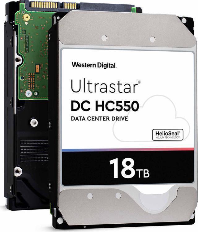 WD DC HC550 18TB 4Kn SATA 6Gb/s 7200RPM 3.5