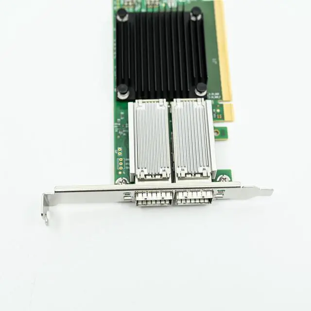 Alt view image 3 of 5 - Mellanox MCX516A-CDAT ConnectX-6 VPI 2-Ports QSFP28 PCIe 3.0 x16 Network Adapter