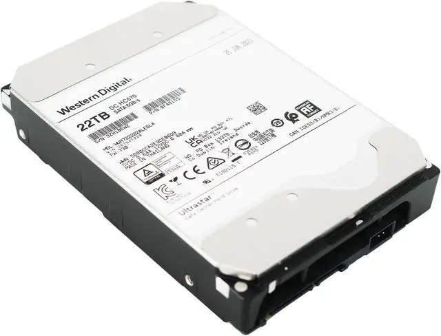 Alt view image 7 of 10 - WD WUH722222ALE6L4 Ultrastar DC HC570 0F48155 22TB 512MB Cache 7200RPM SATA 6.0Gb/s 512E SE 3.5" Internal Hard Drive
