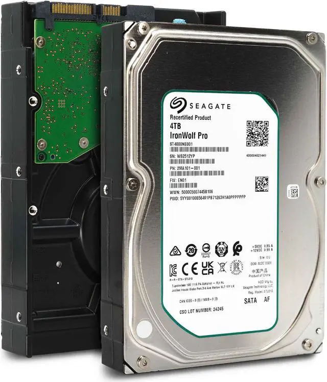 SEAGATE IronWolf 4TB ST4000VN013 2台セット