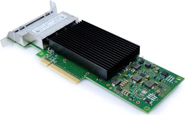 Alt view image 5 of 7 - Lenovo 10Gb Network Interface Card (NIC) Intel X710-T4L PCIe Gen 3.0 x8 4GB/s Half-Height