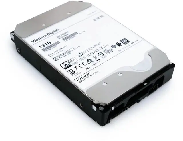 Alt view image 5 of 6 - WD Ultrastar DC HC550 18TB SATA 3.5" Enterprise HDD  WUH721818ALE6L4 (0F38459)