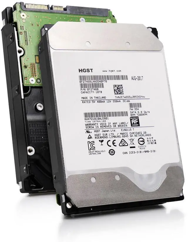 Main image of HGST WD Ultrastar DC HC510 10TB SATA 6Gb/s HDD | 3.5" Enterprise SED | Model: HUH721010ALE601