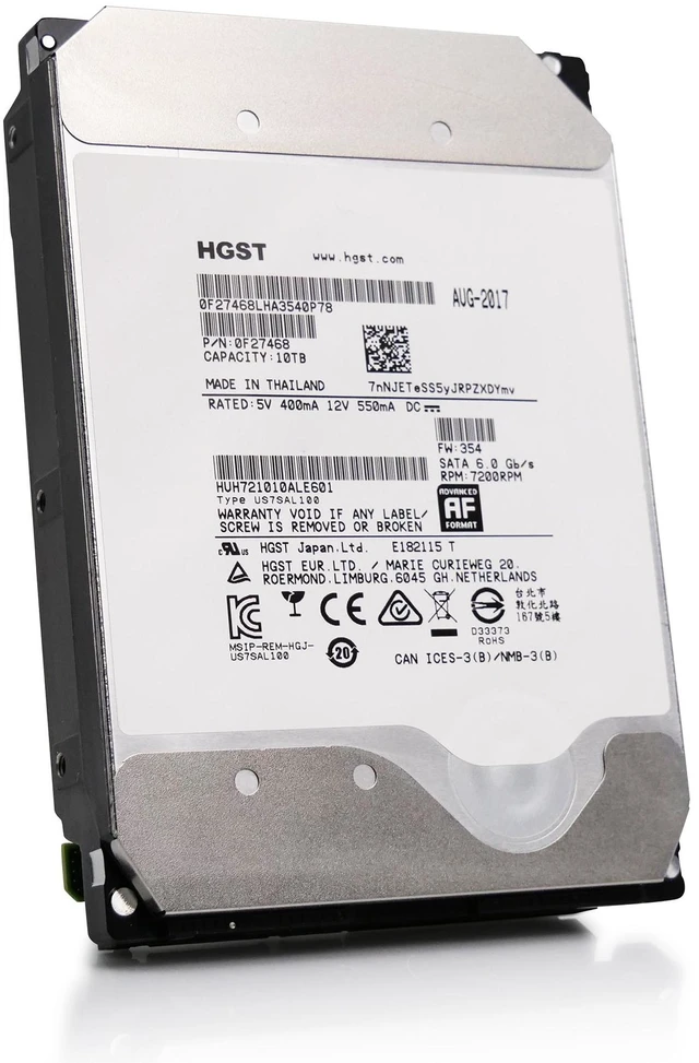 Ổ cứng HDD WD Ultrastar DC HA210 1TB 3.5″ SATA 3 HUS722T1TALA604