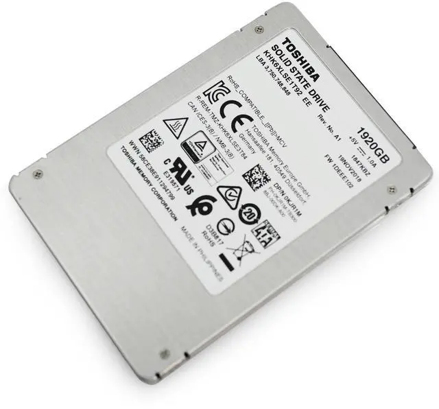 Alt view image 5 of 5 - Toshiba HK6-DC 1.92TB ~2TB SATA 6Gb/s TLC 2.5in Data Center SSD - KHK6XLSE1T92