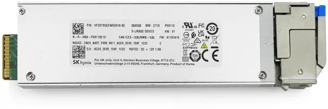 Alt view image 5 of 7 - *Hynix PE8110 3.84TB HFS3T8GEEWX091N E1.S NVMe SSD