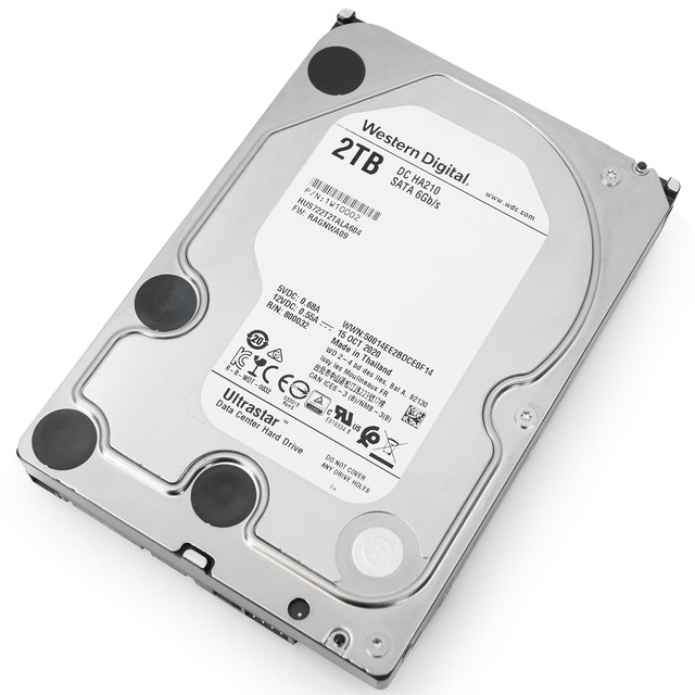 thumbnail image 2 of WD Ultrastar DC HA210 2TB 7200RPM SATA 6Gb/s 3.5in Enterprise HDD – Seller Refurbished 2 of 5