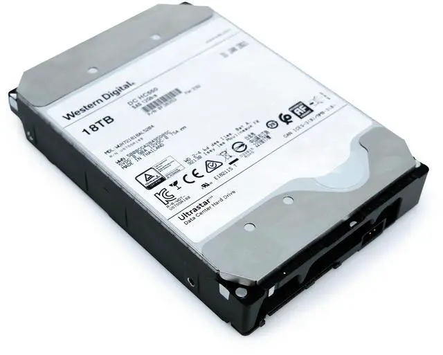 Alt view image 5 of 7 - WD WUH721818AL5204 18TB SAS 12Gb/s 7.2K RPM 512M 0F38353 512e/4Kn SE HDD