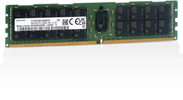 Alt view image 3 of 8 - Samsung M393A8G40AB2-CWEBY 64GB Ddr4 3200Mhz PC4-25600 Ecc