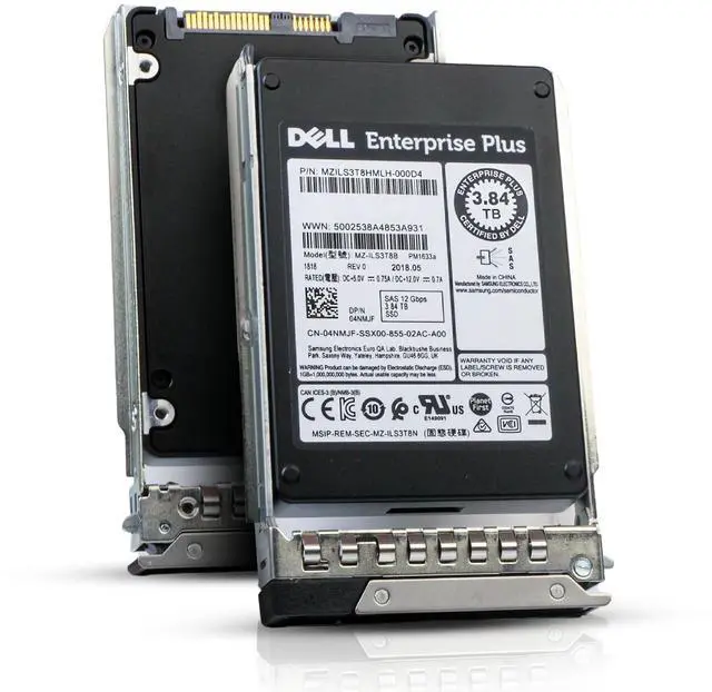 Main image of Dell G14 04NMJF 3.84TB 1 DWPD SAS 12Gb/s 3D TLC 2.5in Refurbished SSD