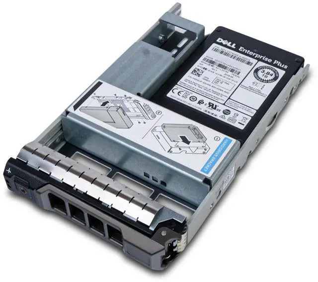 Alt view image 6 of 7 - Dell G13 04NMJF 3.84TB 1 DWPD SAS 12Gb/s 3D TLC Hybrid 3.5in Refurbished SSD