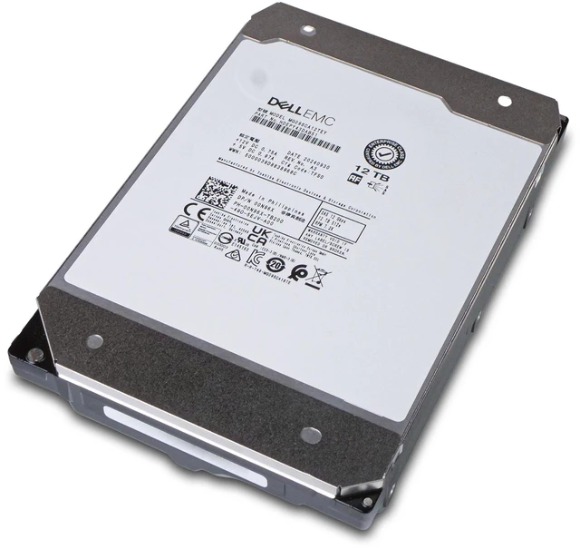 Alt view image 6 of 7 - Dell/Toshiba MG09 MG09SCA12TEY 00N96X 12TB 7.2K RPM SAS 12Gb/s 512e 512MiB 3.5in Enterprise Hard Drive