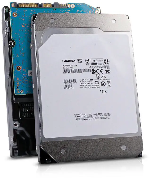 Main image of Toshiba MG07ACA 14TB SATA 6Gb/s 7200RPM 3.5" Enterprise HDD - MG07ACA14TE