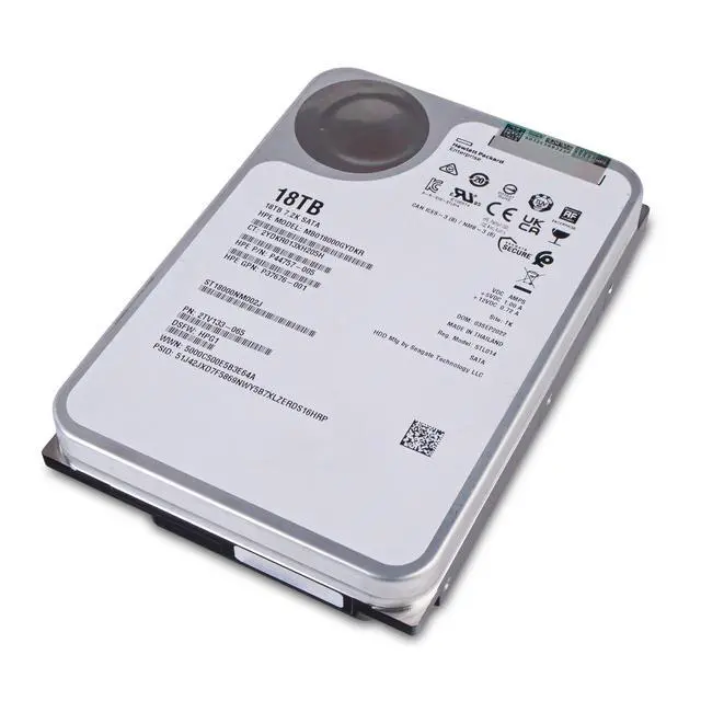 Alt view image 6 of 7 - HP/Seagate Exos X18 ST18000NM002J 18TB 7.2K RPM SATA 6Gb/s 512e 256MB 3.5in Enterprise Hard Drive
