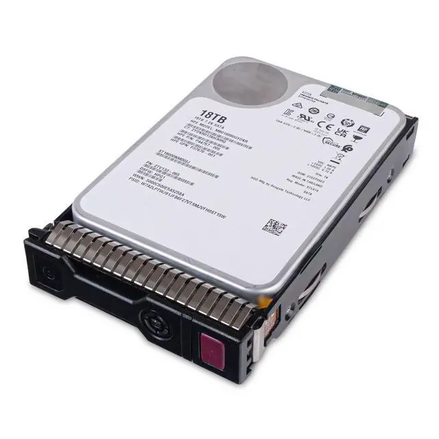 Alt view image 6 of 7 - HP Generation 8 MB018000GYDKR P44757-005 18TB 7.2K RPM SATA 6Gb/s 512e 256MB 3.5in Enterprise Hard Drive