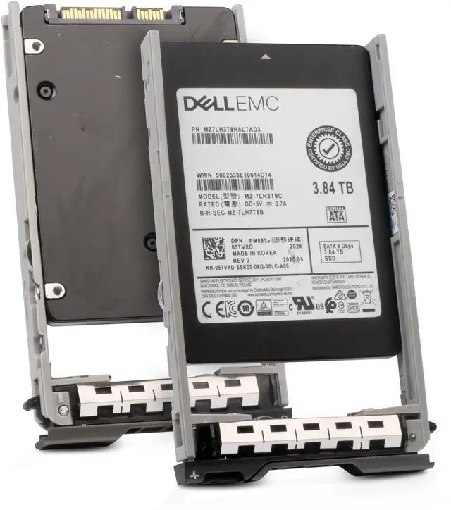 Main image of Dell G13 05TVXD 3.84TB 1 DWPD SATA 6Gb/s 3D TLC 2.5in Enterprise Solid State Drive