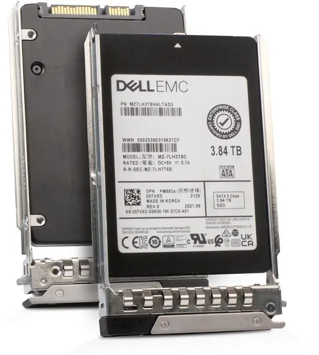 Main image of Dell G14 05TVXD 3.84TB 1 DWPD SATA 6Gb/s 3D TLC 2.5in Enterprise Solid State Drive
