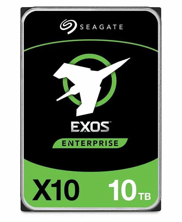 Main image of Seagate Exos X10 ST10000NM0096 10TB 7.2K RPM SAS 12Gb/s 512e 256MB 3.5" Enterprise Hard Drive