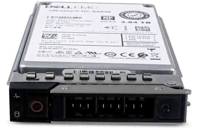 Alt view image 5 of 7 - Dell G14 0TT26V 3.84TB 1 DWPD SAS 12Gb/s 3D TLC 2.5in Enterprise Read Intensive Solid State Drive
