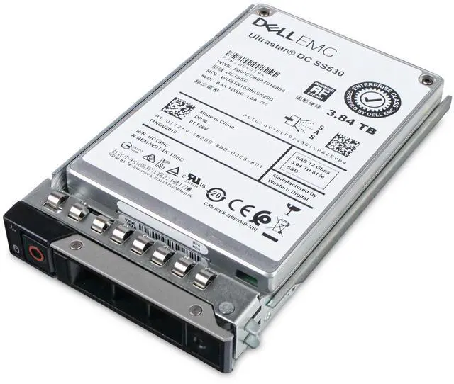 Alt view image 6 of 7 - Dell G14 0TT26V 3.84TB 1 DWPD SAS 12Gb/s 3D TLC 2.5in Enterprise Read Intensive Solid State Drive