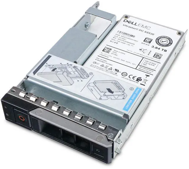 Alt view image 6 of 7 - Dell G14 0TT26V 3.84TB 1 DWPD SAS 12Gb/s 3D TLC Hybrid 3.5in Enterprise Read Intensive Solid State Drive