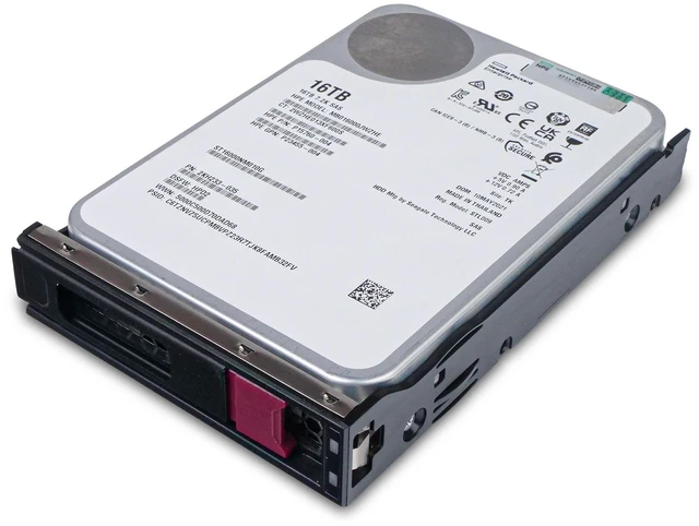 Alt view image 6 of 7 - Seagate/HP Generation 11 MB016000JWZHE P15760-004 16TB 7.2K RPM SAS 12Gb/s 512e 256MB 3.5in Enterprise Hard Drive