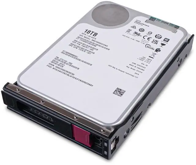 Alt view image 6 of 7 - Seagate/HP Generation 11 MB018000GYDKR P44757-005 18TB 7.2K RPM SATA 6Gb/s 512e 256MB 3.5in Enterprise Hard Drive