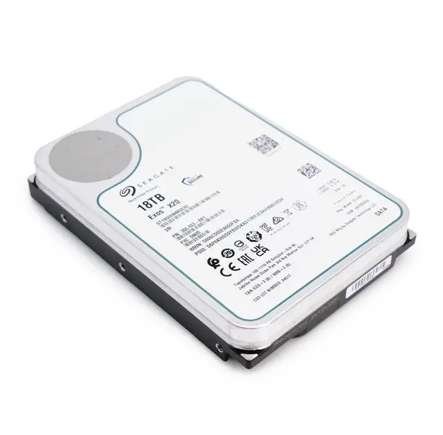Alt view image 12 of 13 - Seagate Exos X20 18TB SATA 6Gb/s 3.5" Enterprise Hard Drive - ST18000NM003D
