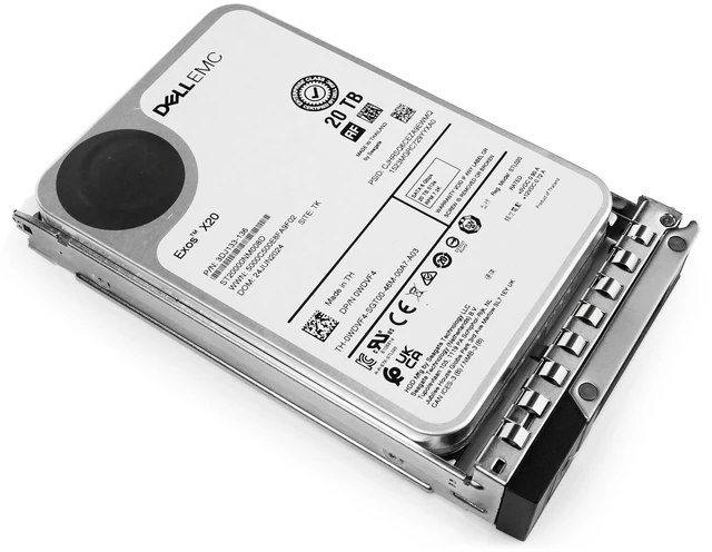 Alt view image 6 of 7 - Dell G14 0WDVF4 20TB 7.2K RPM SATA 6Gb/s 512e 256MB Cache 3.5in Enterprise Hard Drive
