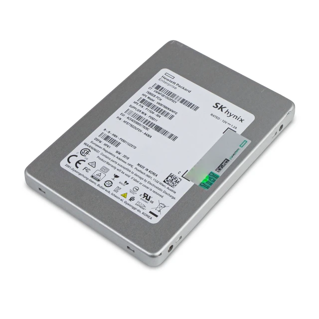 Alt view image 7 of 7 - HP/SK Hynix PE6011 HFS7T6GDUFEH 7.68TB 1 DWPD PCIe Gen 3.0 x4 4GB/s 3D TLC U.2 NVMe 2.5in Read Intensive Enterprise Solid State Drive