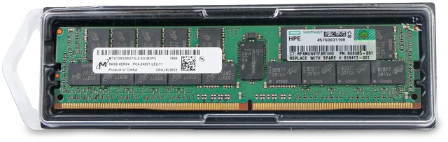 Main image of Micron MTA72ASS8G72LZ-2G3B2PG 64GB DDR4 2400MHz 4Rx4 LRDIMM ECC Server RAM (PC4-2400T)