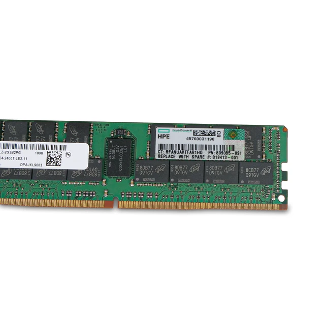 Alt view image 4 of 7 - Micron MTA72ASS8G72LZ-2G3B2PG 64GB DDR4 2400MHz 4Rx4 LRDIMM ECC Server RAM (PC4-2400T)