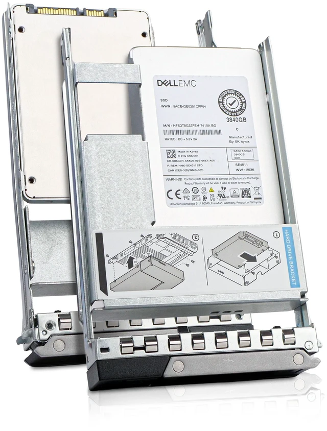 Main image of Dell G14 0D6C0R 3.84TB 1 DWPD SATA 6Gb/s 512e 3D TLC Hybrid 3.5in Read Intensive Solid State Drive