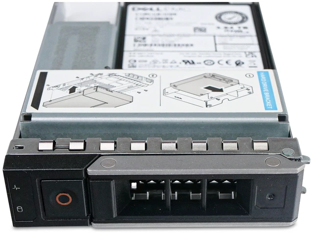 Alt view image 6 of 7 - Dell G14 0FVM8N 3.84TB 1 DWPD PCIe Gen 3.1 x4 4GB/s 3D TLC U.2 NVMe Hybrid 3.5in Read Intensive Enterprise Solid State Drive