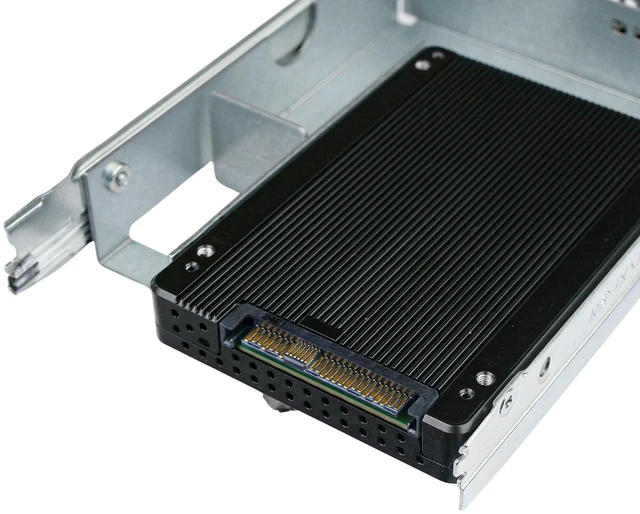 Alt view image 3 of 7 - Dell G14 0FVM8N 3.84TB 1 DWPD PCIe Gen 3.1 x4 4GB/s 3D TLC U.2 NVMe Hybrid 3.5in Read Intensive Enterprise Solid State Drive