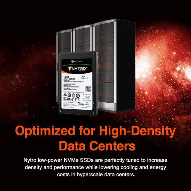 Alt view image 4 of 5 - Seagate Nytro 2.5" 1.9TB PCI-Express 3.0 x4 3D NAND Internal Solid State Drive (SSD) 5000