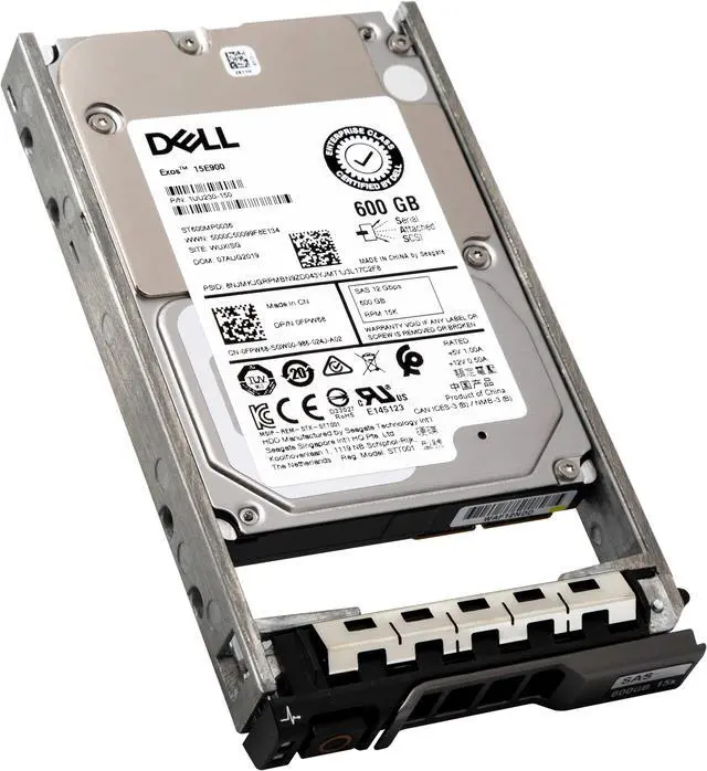 Alt view image 4 of 4 - Dell 400-AJRF 600GB 15K RPM SAS 12Gbps 2.5" 13G Hot-Plug Hard Drive | Seagate Exos 15E900 1UU230-150 ST600MP0036 | Compatible with Y06G3 0FPW68 FPW68