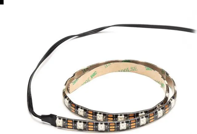 Main image of Bykski 5v Chassis LED Addressable RGB (RBW) Flexible Strip Light - 500mm (B-SF500LD-RBW)