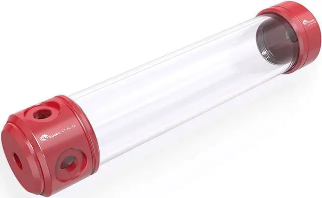 Main image of Bykski 50mm Anodized Aluminum Cylindrical Reservoir - 260mm (CT-AL-V2)