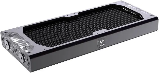 Main image of Granzon 240mm x 30mm Modular Radiator, 120mm x 2, Dual Fan (GH240N-30)
