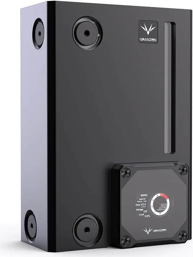 Main image of Granzon Digital Display Pump and Reservoir Combo w/ 5v Addressable RGB (RBW)(GE-A180)