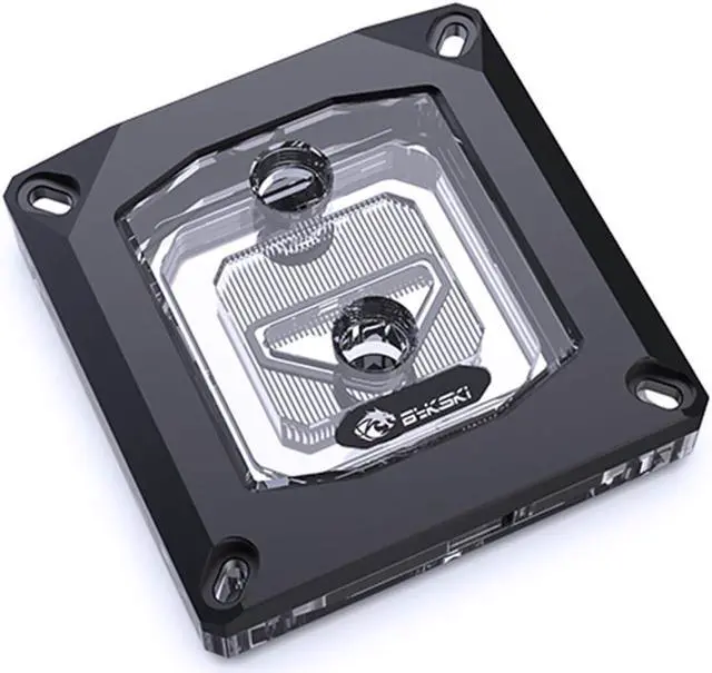 Main image of Bykski CPU-XPR-MK-I-V4 CPU Water Cooling Block - Black w/ 5v Addressable RGB (RBW) (LGA 115x / 20xx)