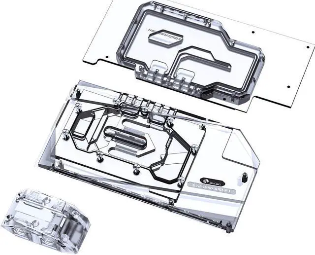 Main image of Bykski Full Coverage GPU Water Block w/ Integrated Active Backplate for Gigabyte AORUS RTX 3090 Master (N-GV3090AORUS-TC)